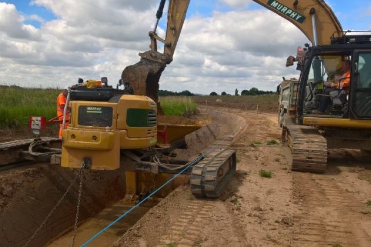 Murphy at work on another cabling project