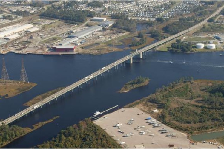 A second High Rise Bridge will be built alongside the exising one