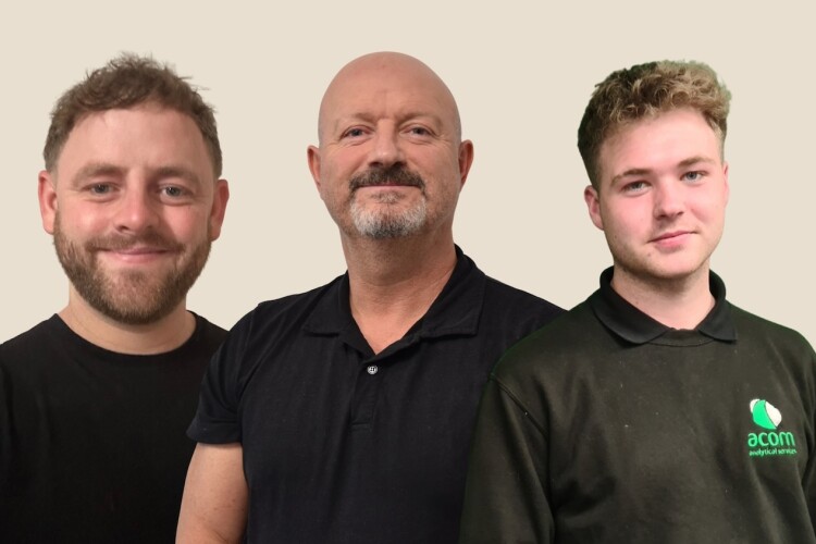 From left: Bastable, Kelsey and Dalby