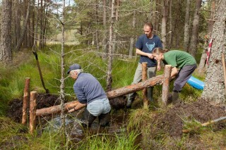 Sheffield & Rotherham Wildlife Trust is leading a project to install a number of natural flood management features in the Limb Brook catchment to help store and slow water flows to reduce the risk of flooding in the area and support wildlife. 