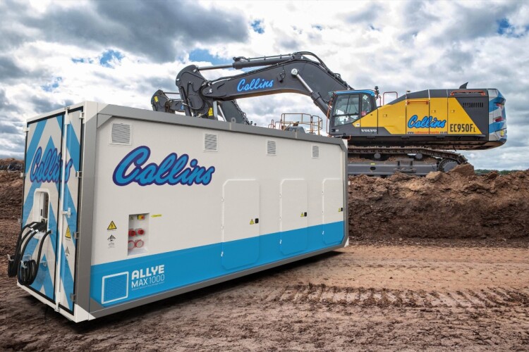 The Max1000 battery energy storage system