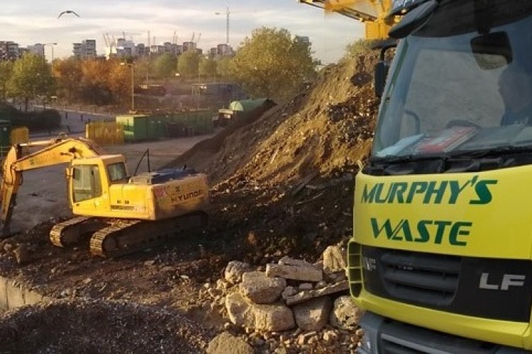 Murphys recycles construction waste