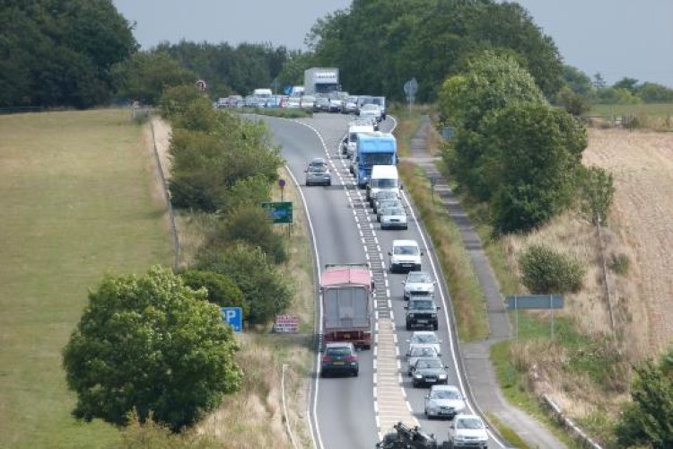 A303 invariably grinds to a halt at Stonehenge