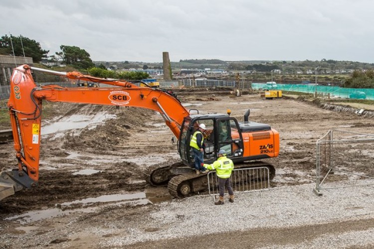 The park is being built on the former North Quay power station site