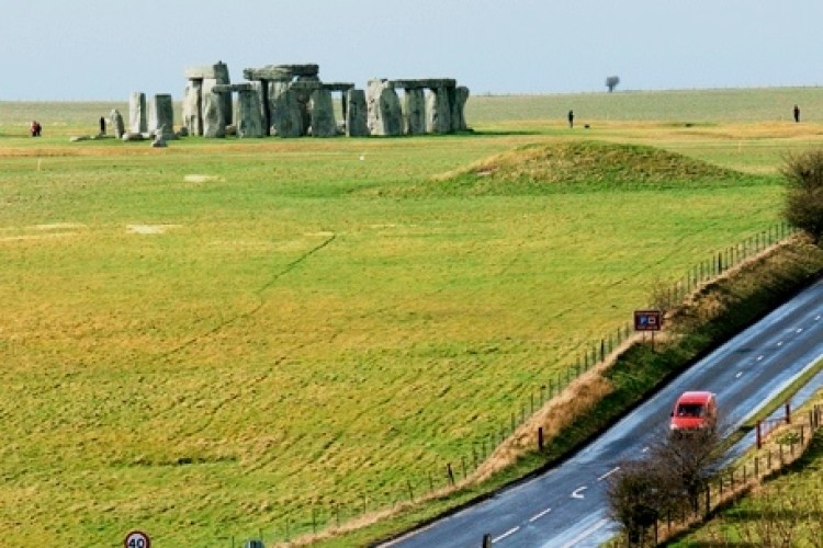 The A303 is subject to congestion when motorists slow to see Stonehenge