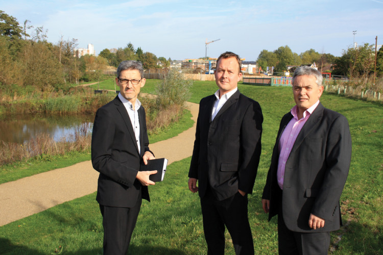 Bloodline Developments team is headed up by managing director Justin Meredith (right). Faruk Pekbeken (left), originally from Turkey, is the technical director. Aspen Ostbye-Strom from Norway is the chief operating officer