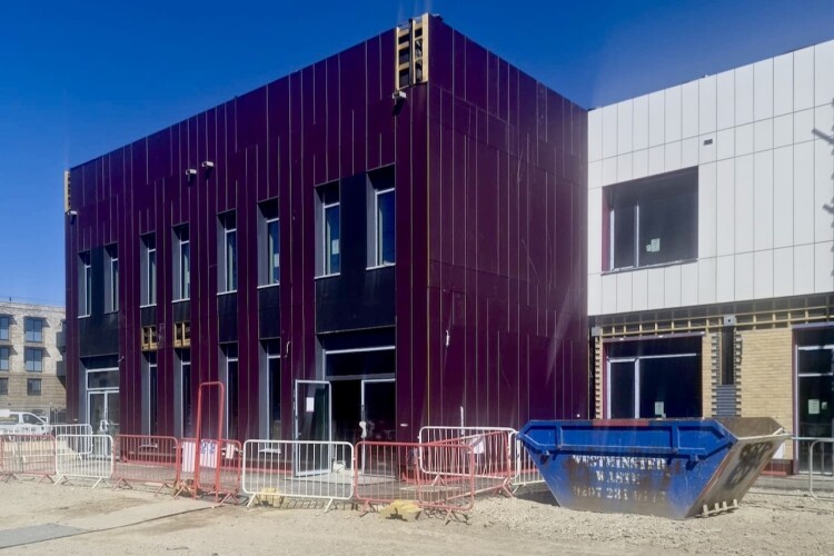 MAF supplied facades to the Connaught SEND School