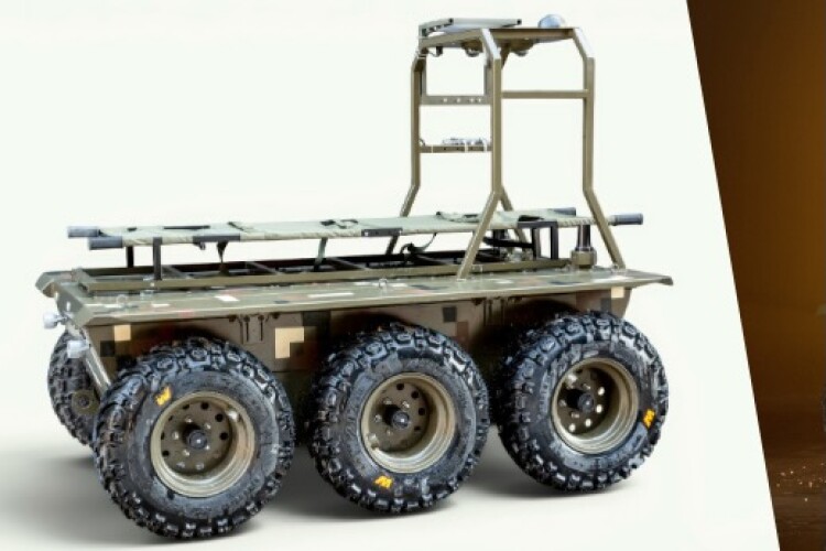 UUT's RACLYK, configured for casualty evacuation