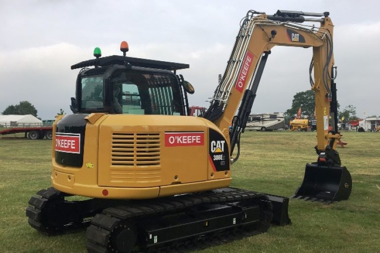 O&rsquo;Keefe&rsquo;s new eight-tonne Cat 308E2 CR
