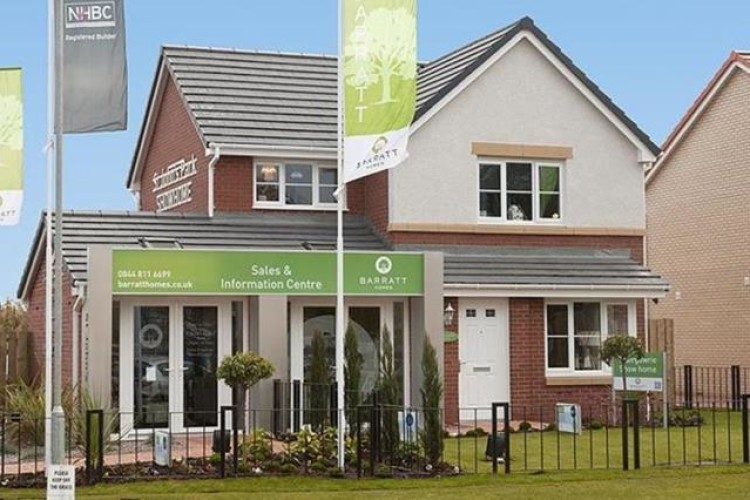 A Barratt show home