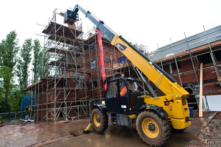 The Cat TH417C GC telehandler 