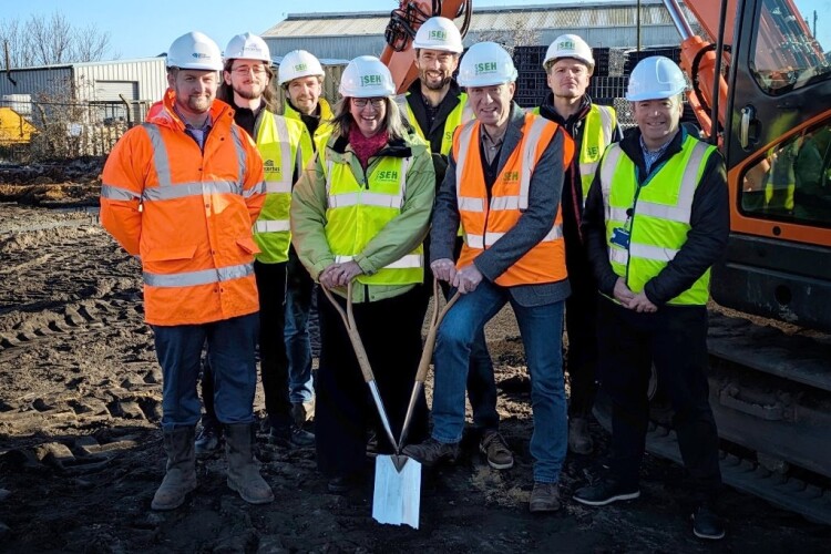 A groundbreaking ceremony was held by SEH French on 1st February