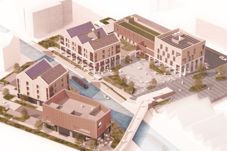 BDP's plan for Wichelstowe district centre