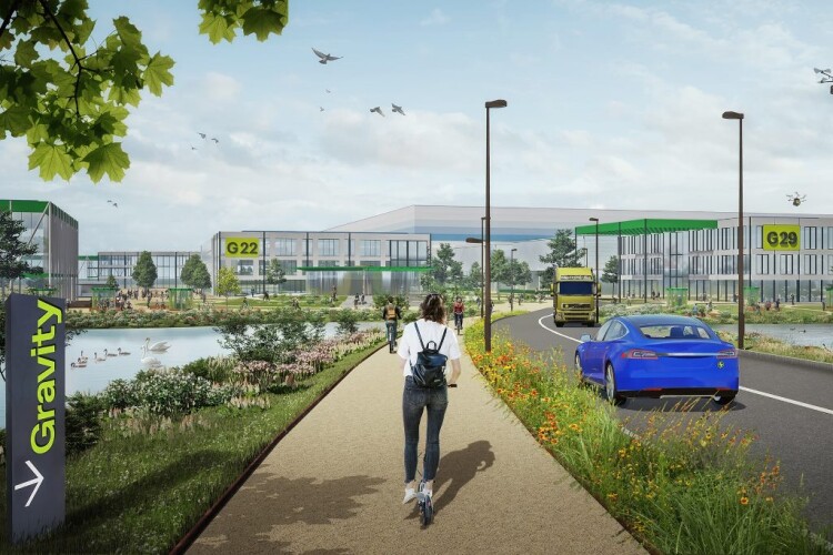 Artist's impression of Gravity Smart Campus