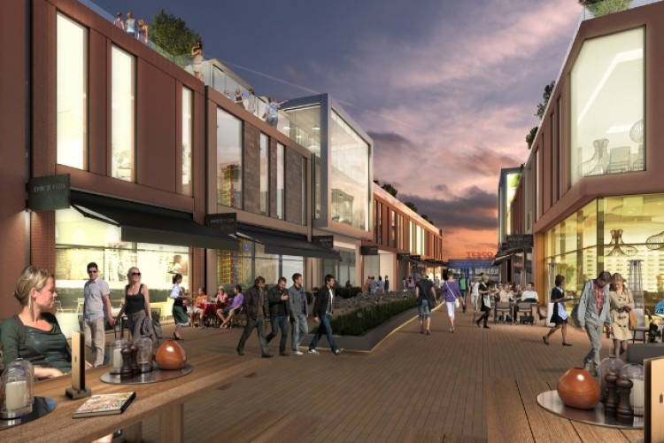 CGI of Nikal's Altair development in Altrincham