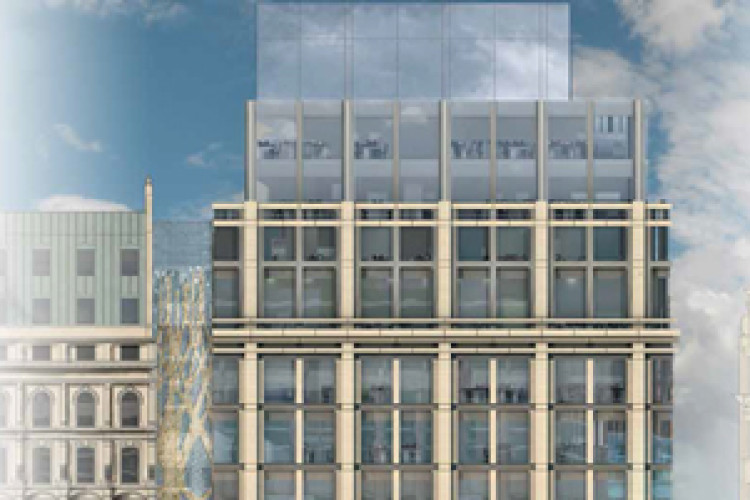 The new building that is planned for 30-32 Lombard Street