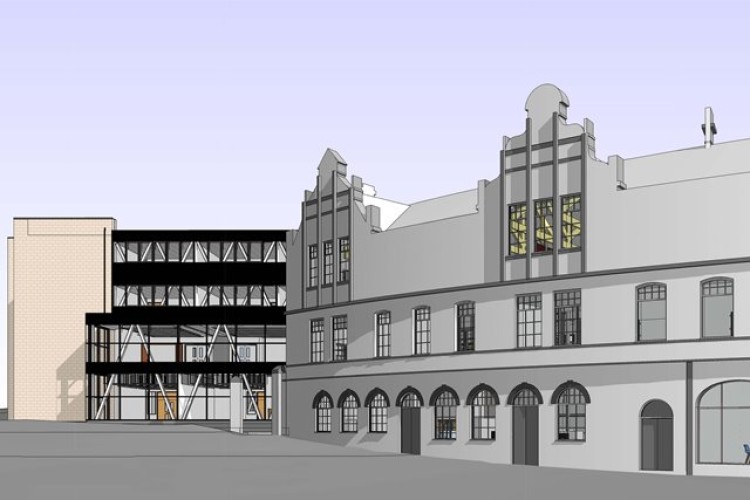 Artist&rsquo;s impression of the University of Sunderland Centre for Enterprise & Innovation