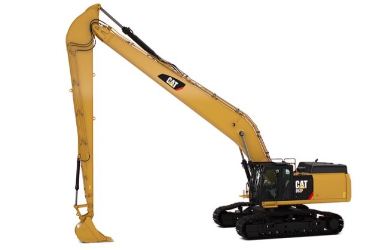 The new Cat 352F long reach excavator