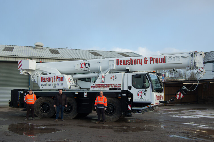 Dewsbury & Proud's new Liebherr LTM 1050-3.1