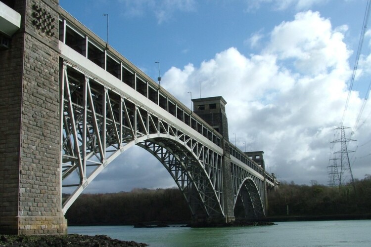 Robert Stephenson's Britannia Bridge