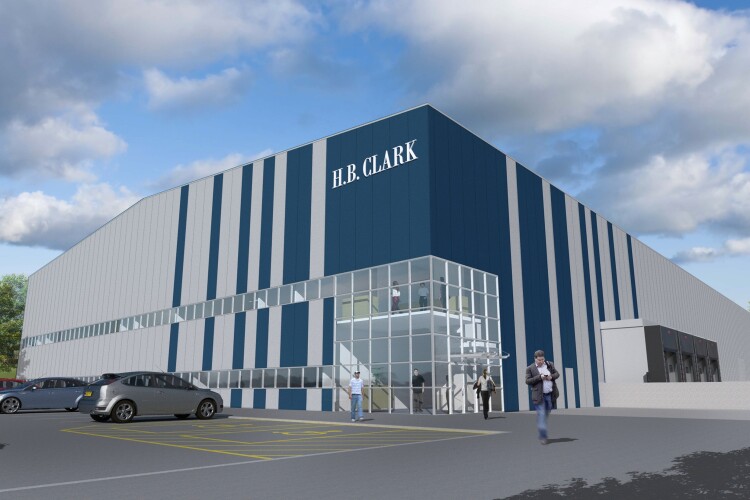 CGI of the HB Clark facility