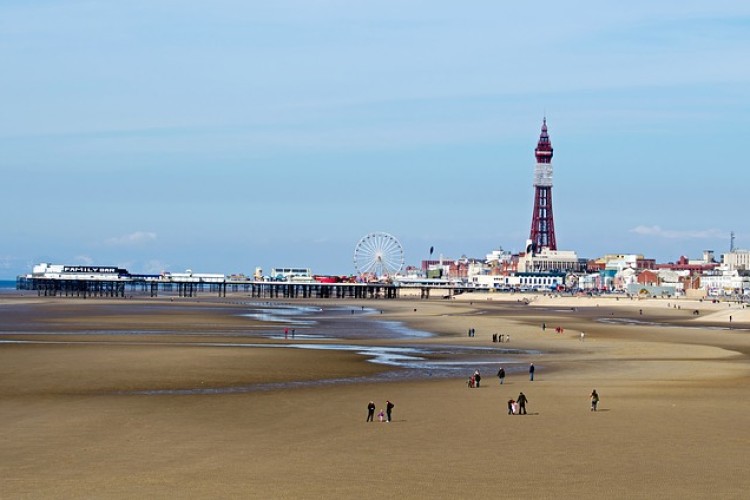 Blackpool beach