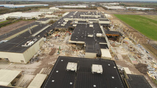 The 370 acre site is home to one of the UK’s biggest demolition contracts
