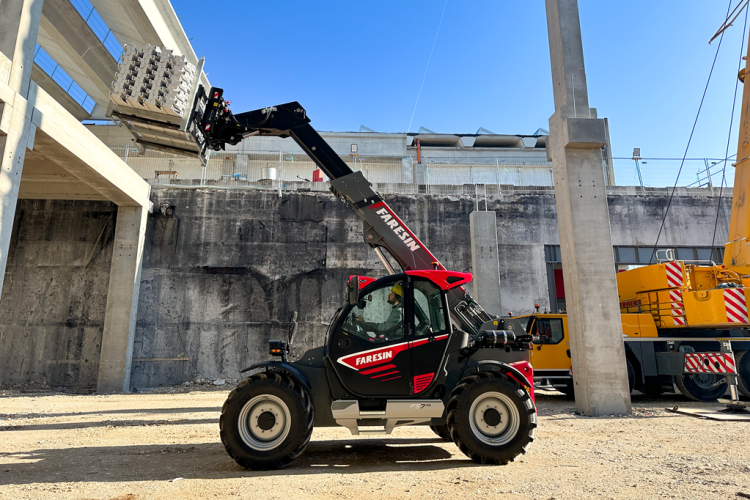 a Faresin telehandler
