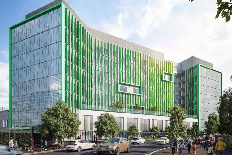 The 10-storey hospital is due for completion in 2030