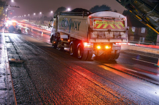 FM Conway - resurfacing the A40