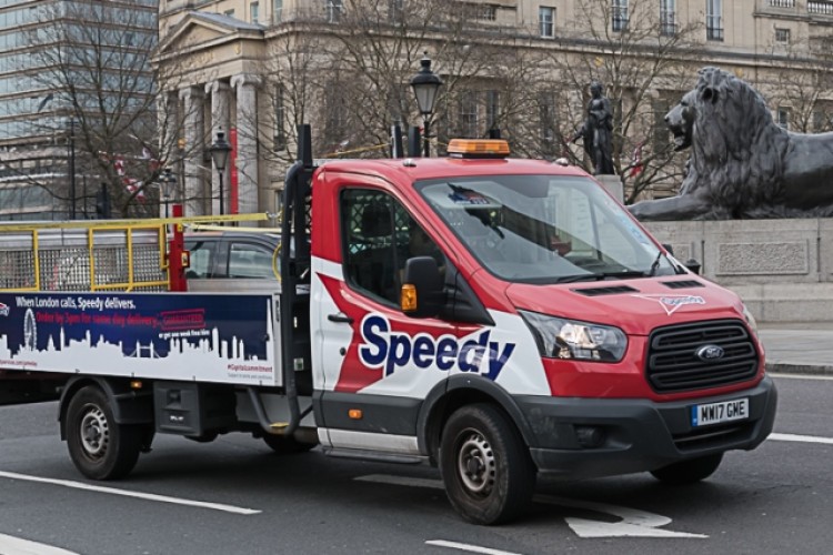 Speedy now promises a four-hour delivery window in London 
