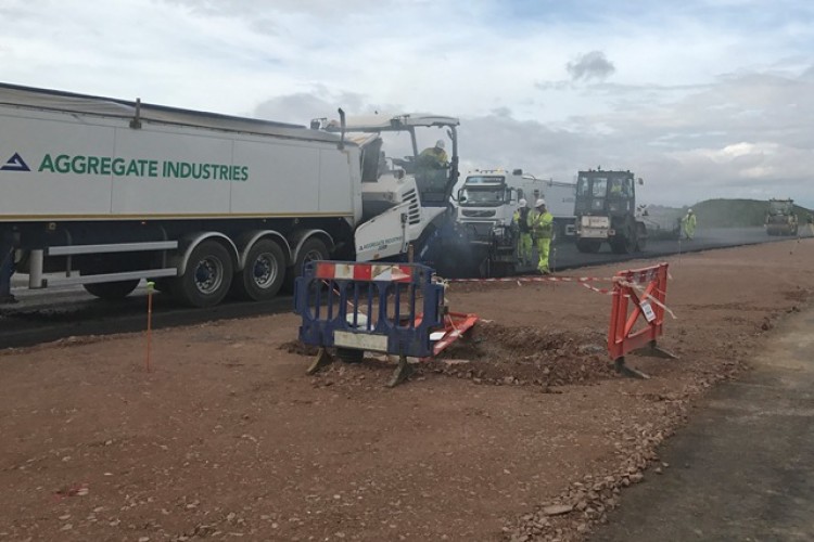 Aggregate Industries on the A14