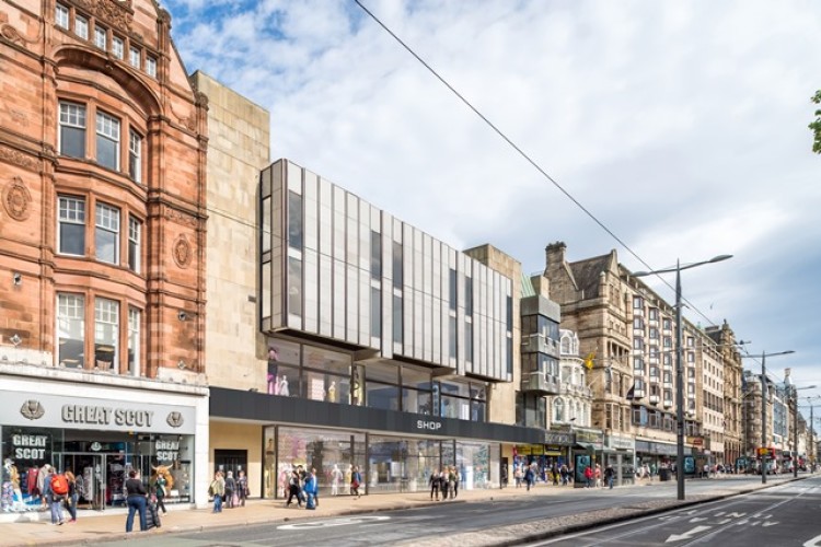 ISG&rsquo;s &pound;20.5m mixed-use development on Princes Street is anchored by a Premier Inn
