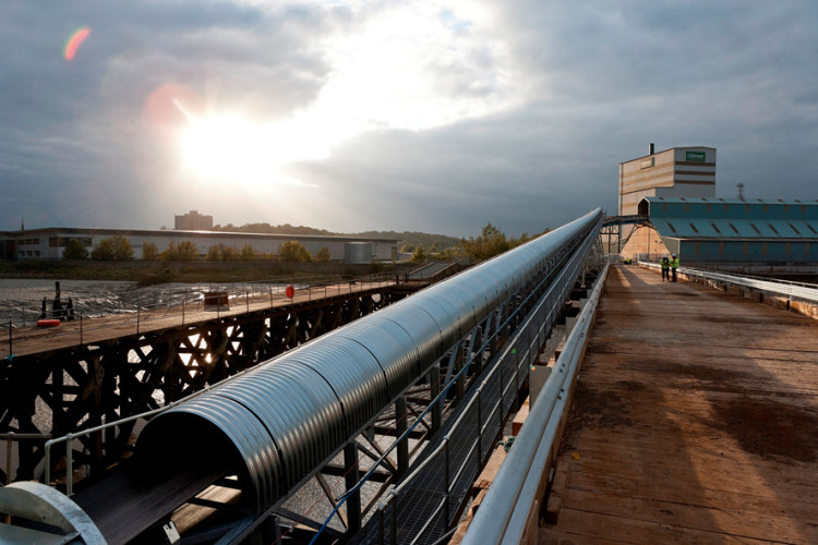 Asphalt recycling plant in Erith