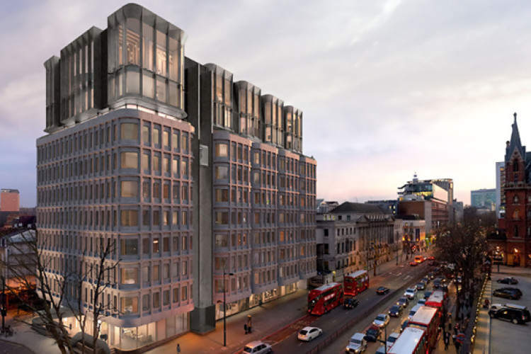Camden Town Hall Annexe is being turned from an office block into a hotel