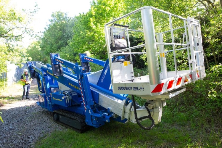 Multitel SMX300 HD tracked boom lift