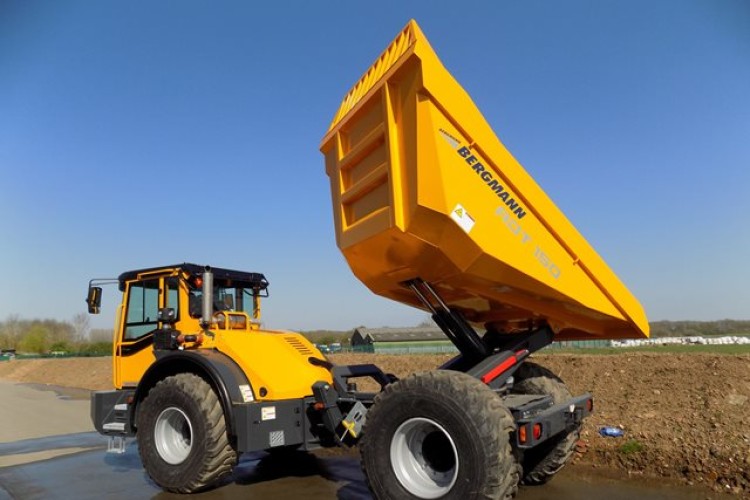 The Bergmann ADT150 wheeled dumper