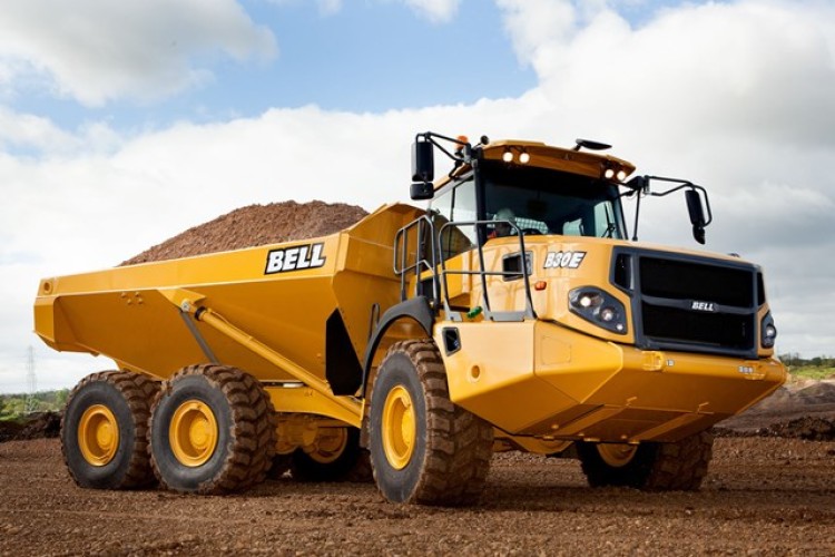 Bell Equipment B30E articulated dump truck.