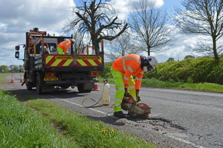 The council says the new contracts will result in 'better road repairs'