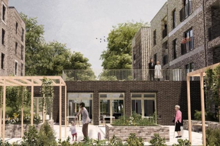 The planned Minster Close renewal in Hatfield