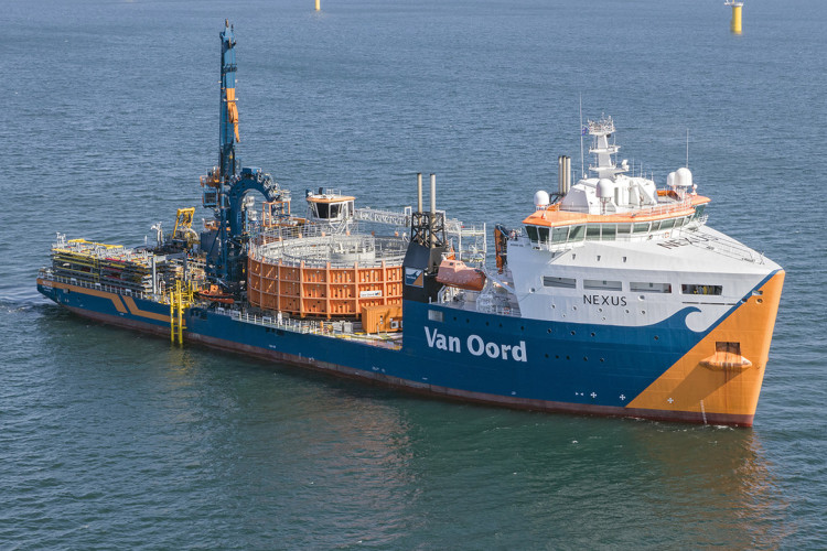 Van Oord will deploy its dedicated cable-laying vessel Nexus