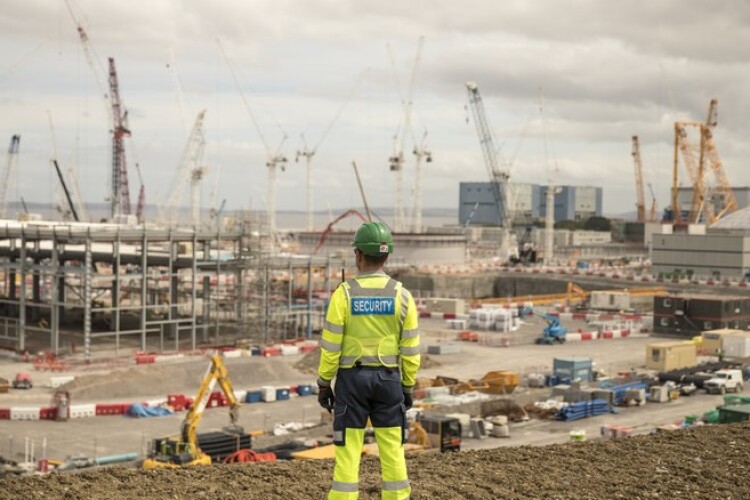 Big infrastructure projects like the Hinkley Point C nucelar power station underpin the positive outlook