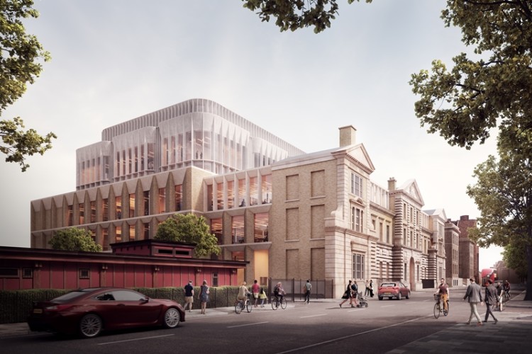 Artist's impression of UCL's new Institute of Neurology