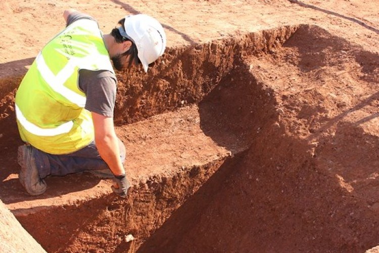 Kier is working with archaeologists to catalogue the finds