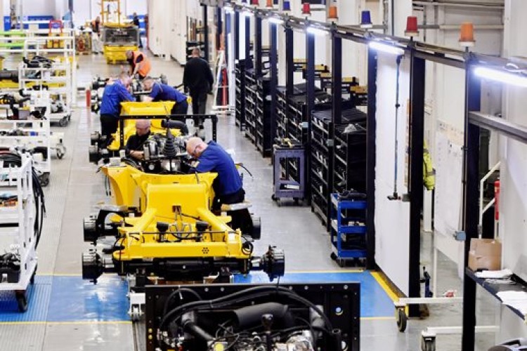 Site dumpers are now rolling off the production line in Rocester