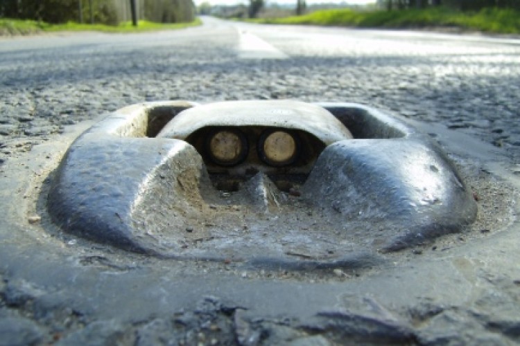 This is a Catseye, but not all reflecting road studs are Catseyes