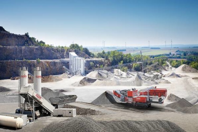 An SBM mineral processing plant