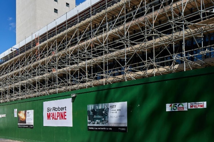 McAlpine is refurbishing Newcastle Civic Centre, which it originally built 50 years ago