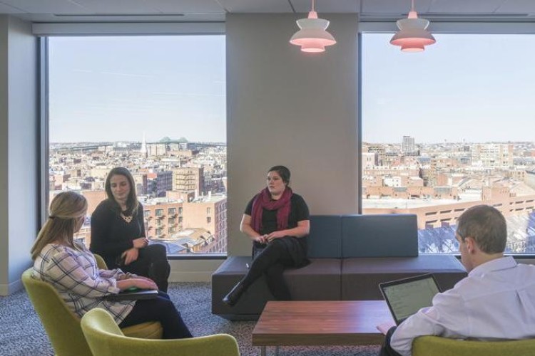 Arup's Boston office, which has achieved the Well Building Standard. Photo by Darrin Scott Hunter