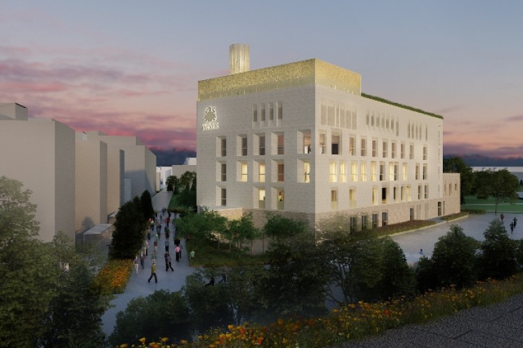 The five-storey block will be the university&rsquo;s most sustainable building